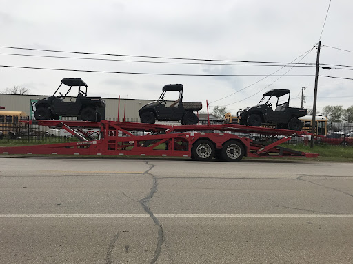 atv's on trailer