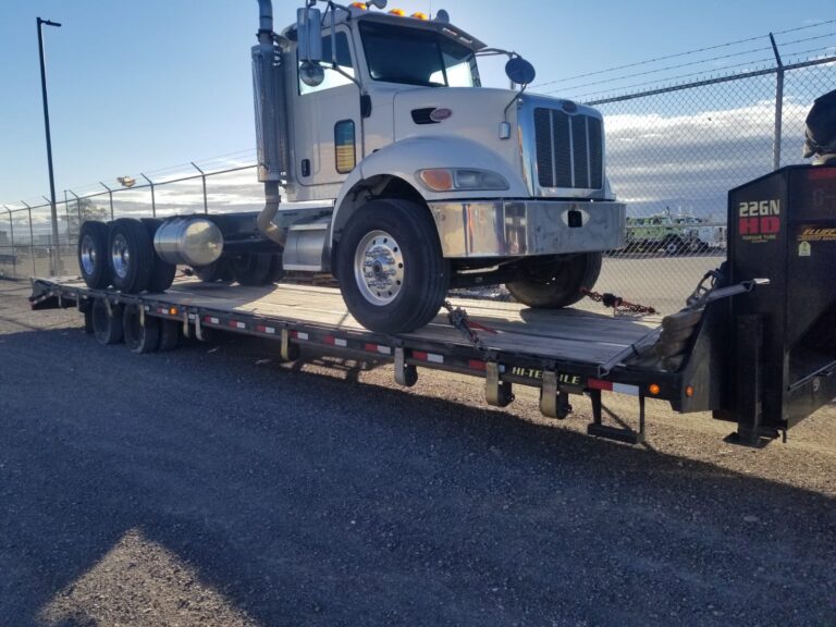 Inoperable Semi Truck Transport