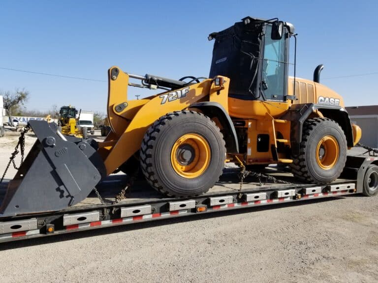 Heavy equipment haul