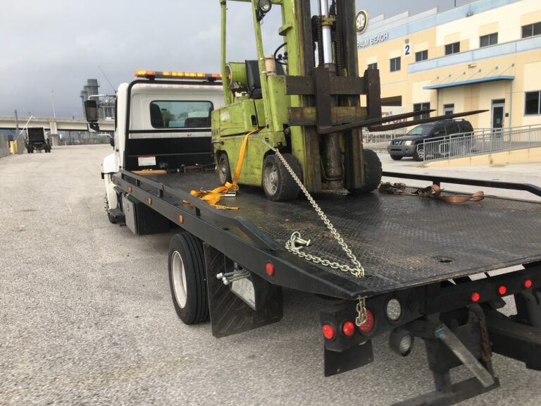 Forklift transport