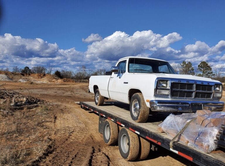 Dodge Ram pickup truck transport