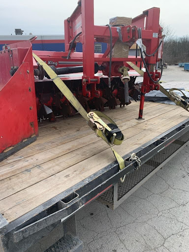 Kompost King on trailer for transport