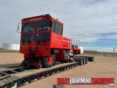 Shipping a shuttle wagon.
