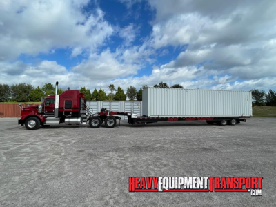 Shipping a 40ft high cube empty container.