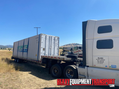 Shipping a 40ft high cube container loaded with goods.