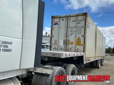 40ft container transport.