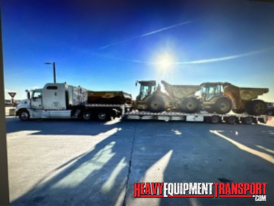 Shipping two 2022 Hydrema 912 dump trucks.