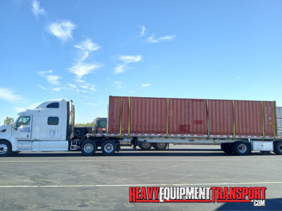 40ft container transport.