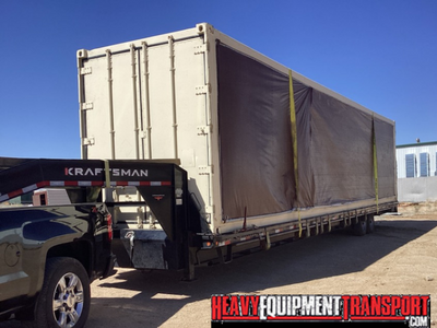 40ft standard shipping container (empty) haul.