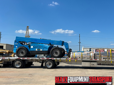 2014 Genie GTH - 844 reach forklift haul.