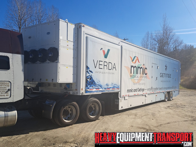 Shipping a 2015 mobile sterile processing unit.