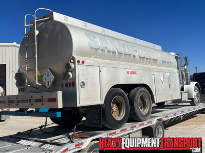 Shipping a 2005 peterbilt 379 tank wagon.