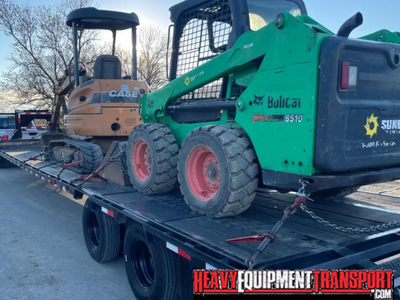 Shipping a Bobcat S510 skid steer.