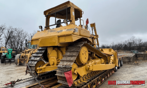 Shipping a Cat Dozer.