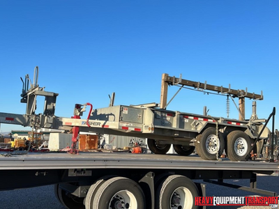 2017 pole trailer haul.