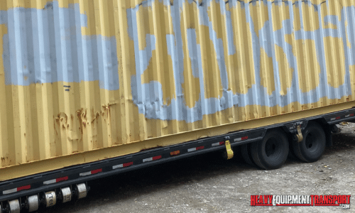 Container transport.
