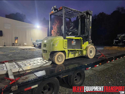 Clarke GEX40 Forklift Transport.
