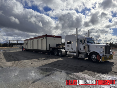 Modular building shipping