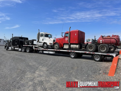 Day cab and flattop sleeper transport