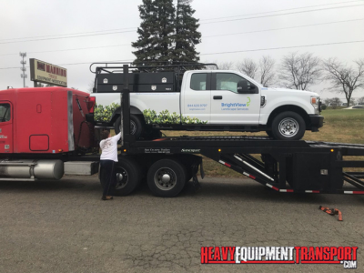 2022 Ford F250 pickup transport
