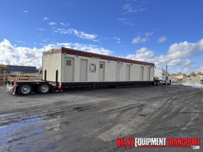 Modular building transport
