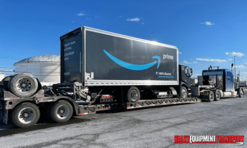 Shipping an amazon electric truck