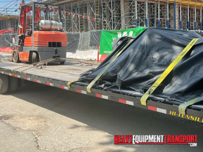 Forklift Transport.