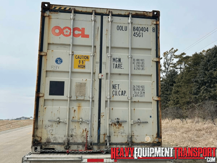 container shipping