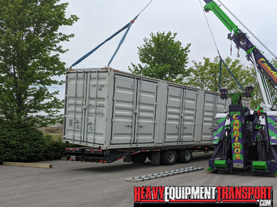 Shipping a 20ft shipping container.