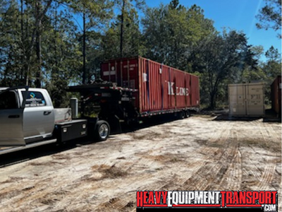 Shipping a 40ft shipping container.