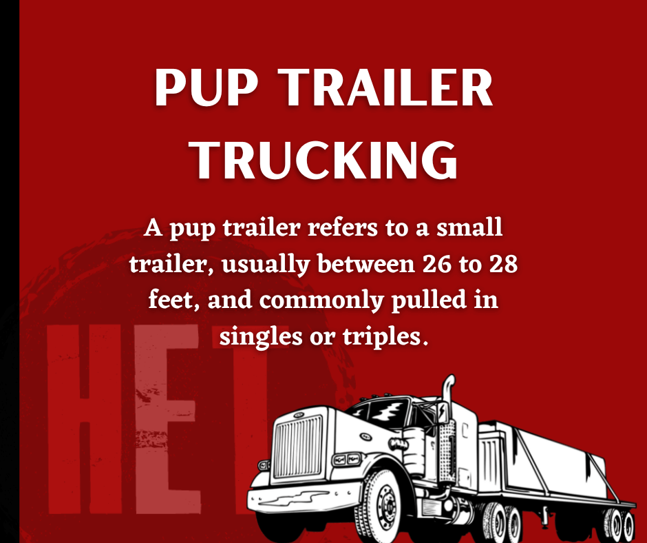 two ford work trucks shipped on a trailer