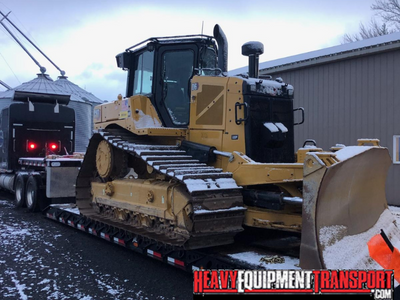 Shipping a CAT D6 dozer.