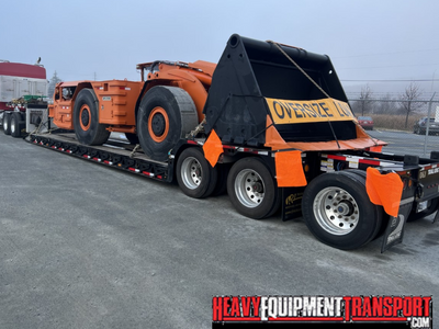 Shipping a 2016 Komatsu LT-1051.