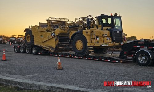Scraper transport.