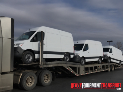 Sprinter van transport