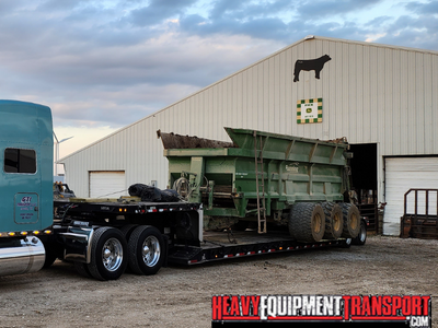 Bunning 350 mk manure spreader haul.