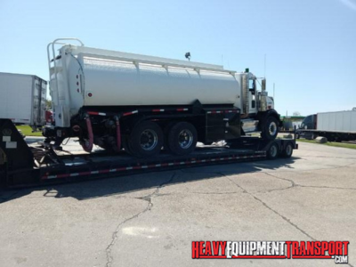 Tanker truck transport