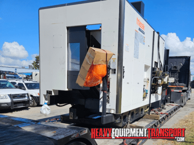 Transporting a CNC Machine