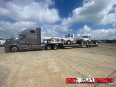 Semi truck transport